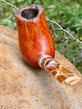 Handgefertigte Bruyère-Pfeife – Freehand Natural